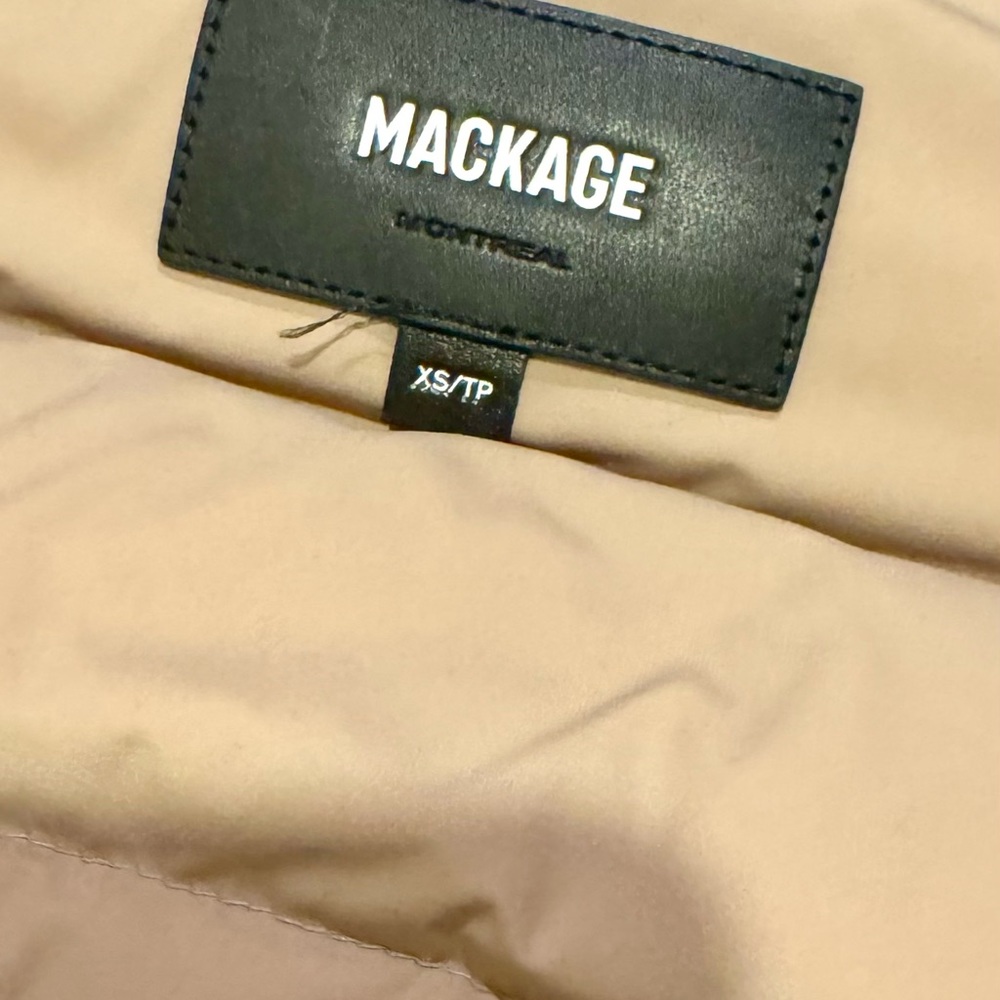 Mackage Patsy Jacket Tan XS - Picture 12 of 12